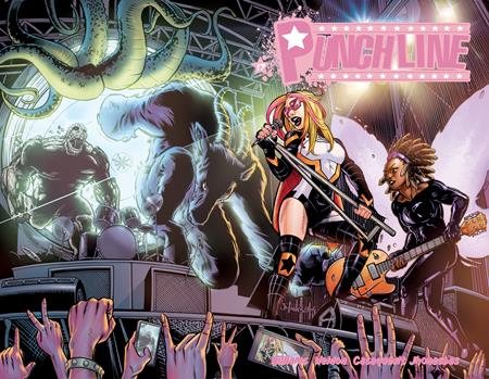 PUNCHLINE #17 CVR B JHONESBAS WRAPAROUND VAR Massive Publishing Bill Williams Jhonesbas, Marcelo da Silva Casaquevit Jhonesbas PREORDER