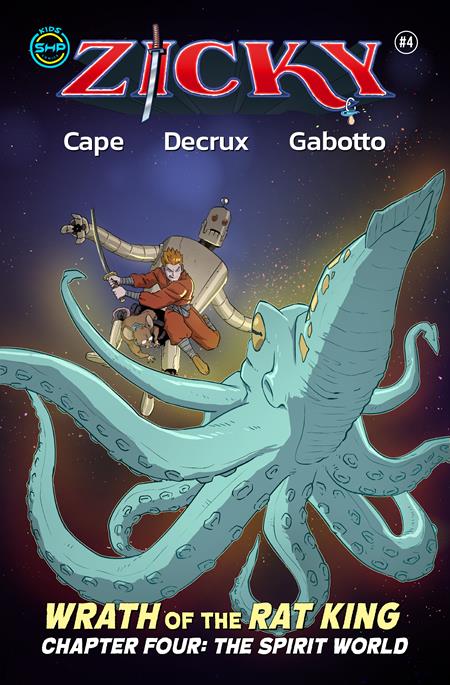 ZICKY #4 (OF 5) Massive Publishing Darin S. Cape Hiorsh Gabotto and Zeno Decrux Odunze Oguoguo PREORDER