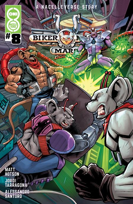 BIKER MICE FROM MARS (2025) #8 CVR A EDU SOUZA Oni Press Matt Hotson Jordi Tarragona Edu Souza PREORDER