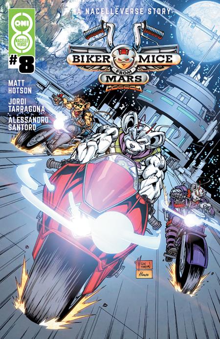 BIKER MICE FROM MARS (2025) #8 CVR C INC 1:10 V KEN MARION VAR Oni Press Matt Hotson Jordi Tarragona V Ken Marion PREORDER