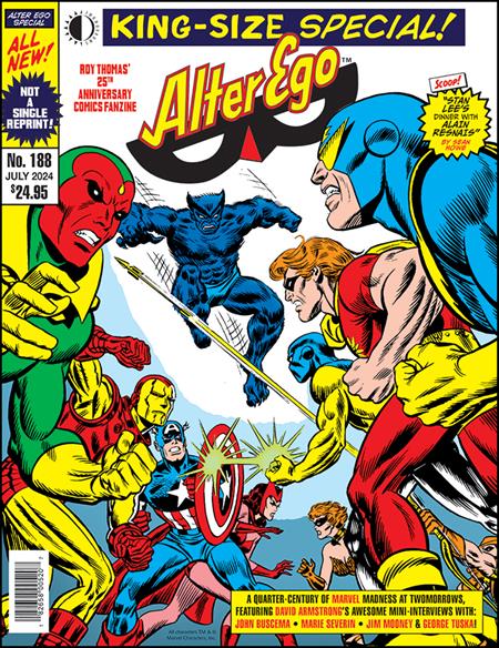 Alter Ego 188 Magazine  TwoMorrows Publishing 2026