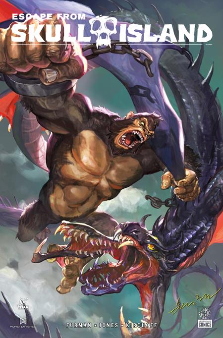 ESCAPE FROM SKULL ISLAND #1 (OF 4) CVR C SUNGHAN YUNE VAR Titan Comics Simon Furman Christopher Jones Sunghan Yune PREORDER