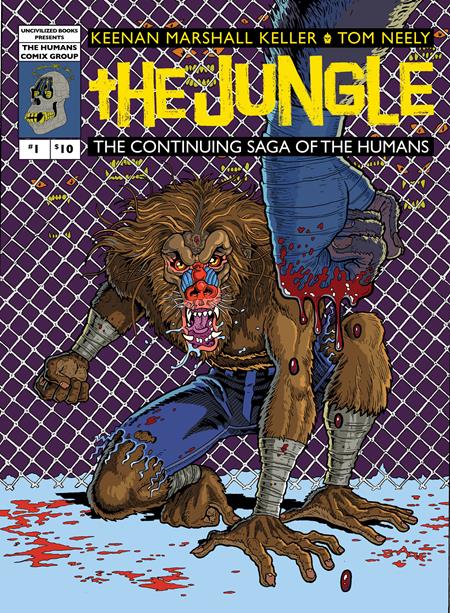JUNGLE #4 (OF 5) CVR B INC 1:5 JAMES CALLAHAN (MR) Uncivilized Books Keenan Marshall Keller Tom Neely James Callahan PREORDER
