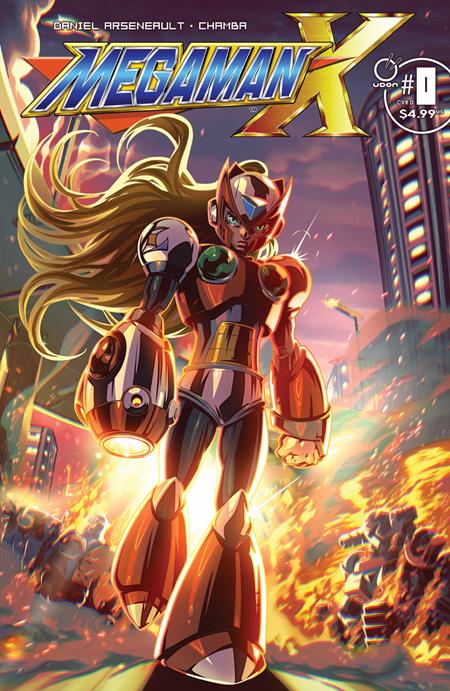 Mega Man X 0 Comic Royce Southerland Incentive Variant (1:5) Udon Comics 2026