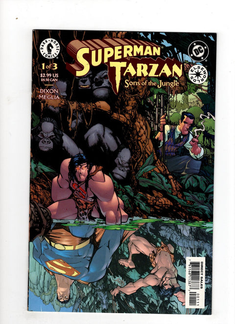 Superman / Tarzan: Sons of the Jungle #1 (2001)      Buy & Sell Comics Online Comic Shop Toronto Canada