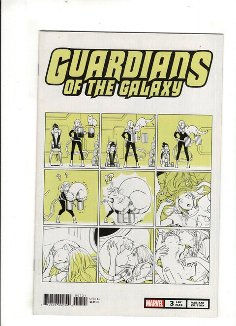 Guardians of the Galaxy, Vol. 5 #3 (Cvr B) (2019) Nao Fuji Cat Variant  B Nao Fuji Cat Variant  Buy & Sell Comics Online Comic Shop Toronto Canada
