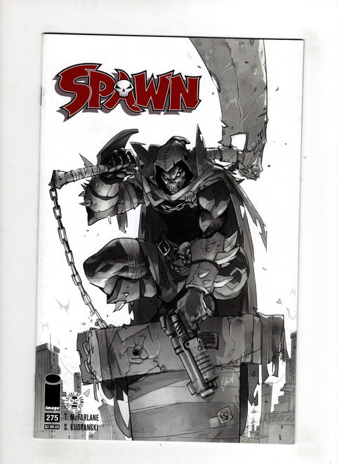 Spawn #275 (Cvr B) (2017) 25th Anniversary Variant Hibachi B&W B 25th Anniversary Variant Hibachi B&W  Buy & Sell Comics Online Comic Shop Toronto Canada