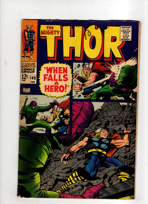 Thor, Vol. 1 #149 (1967) Origin of Black Bolt, Origin of the Inhumans     Buy & Sell Comics Online Comic Shop Toronto Canada
