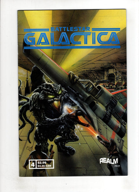 Battlestar Galactica, Vol. 1 (Realm Press) #4 (1998)     Buy & Sell Comics Online Comic Shop Toronto Canada