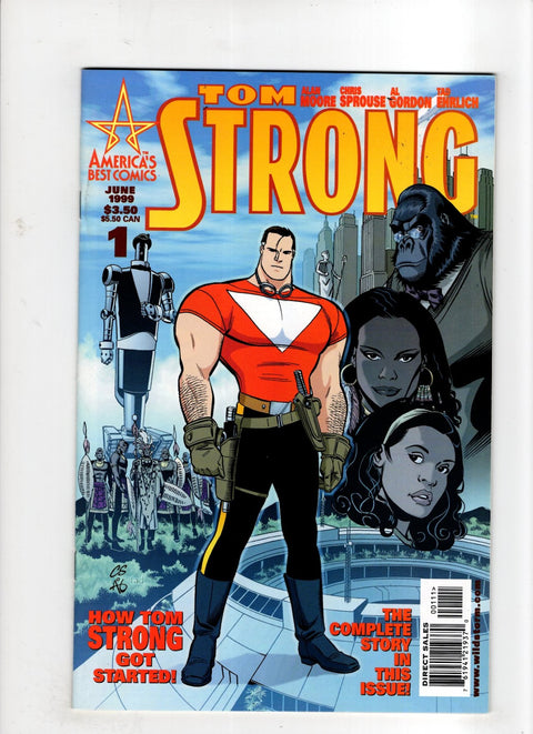 Tom Strong #1 (Cvr B) (1999) Variant  B Variant  Buy & Sell Comics Online Comic Shop Toronto Canada