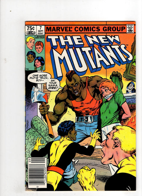 New Mutants, Vol. 1 #7 (1983) Canadian Price Variant   Canadian Price Variant  Buy & Sell Comics Online Comic Shop Toronto Canada