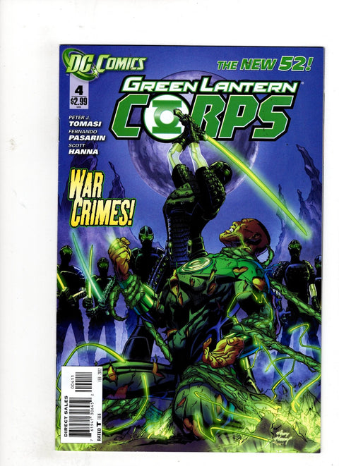 Green Lantern Corps, Vol. 2 #4 (Cvr A) (2011)   A   Buy & Sell Comics Online Comic Shop Toronto Canada