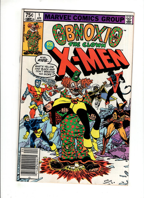 Obnoxio The Clown vs. The X-Men #1 (1983) CPV   CPV  Buy & Sell Comics Online Comic Shop Toronto Canada