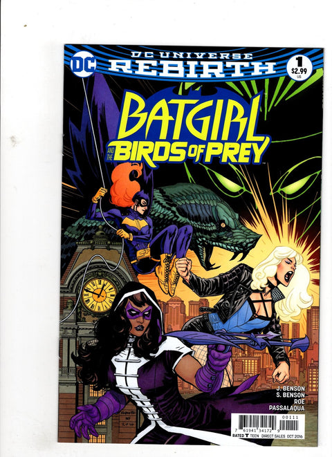 Batgirl And The Birds Of Prey #1 (Cvr A) (2016) Yanick Paquette  A Yanick Paquette  Buy & Sell Comics Online Comic Shop Toronto Canada