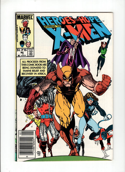 Heroes for Hope starring the X-Men #1 (1985) CPV   CPV  Buy & Sell Comics Online Comic Shop Toronto Canada