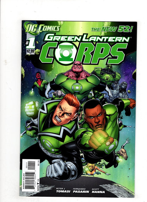 Green Lantern Corps, Vol. 2 #1 (Cvr A) (2011) Doug Mahnke  A Doug Mahnke  Buy & Sell Comics Online Comic Shop Toronto Canada