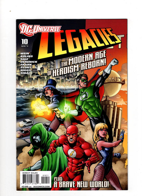 DC Universe: Legacies #10 (Cvr A) (2011) Jesus Saiz  A Jesus Saiz  Buy & Sell Comics Online Comic Shop Toronto Canada