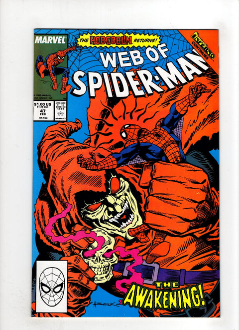 Web of Spider-Man, Vol. 1 #47 (1988)     Buy & Sell Comics Online Comic Shop Toronto Canada