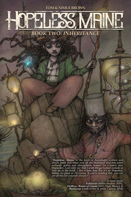 HOPELESS MAINE HC BOOK TWO INHERITANCE (Resolicit) Comics Experience Publishing Nimue & Tom Brown Tom &Nimue Brown Tom &Nimue Brown PREORDER