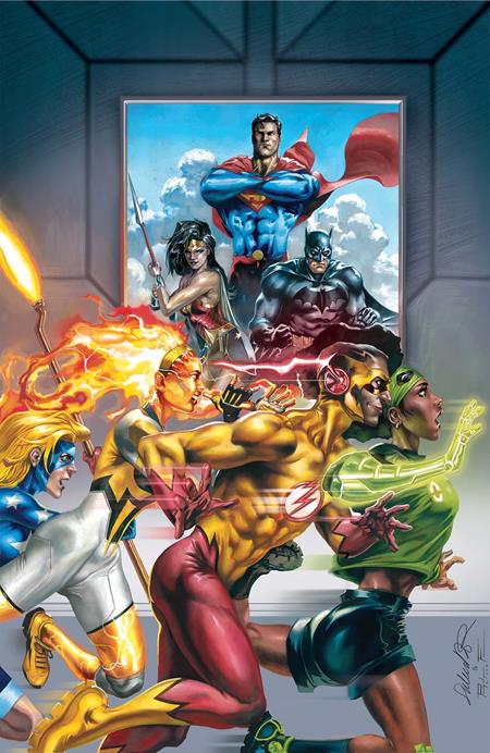 JUSTICE LEAGUE UNLIMITED #4 CVR D SALVADOR LARROCA CARD STOCK VAR DC Comics Mark Waid Dan Mora Salvador Larroca PREORDER