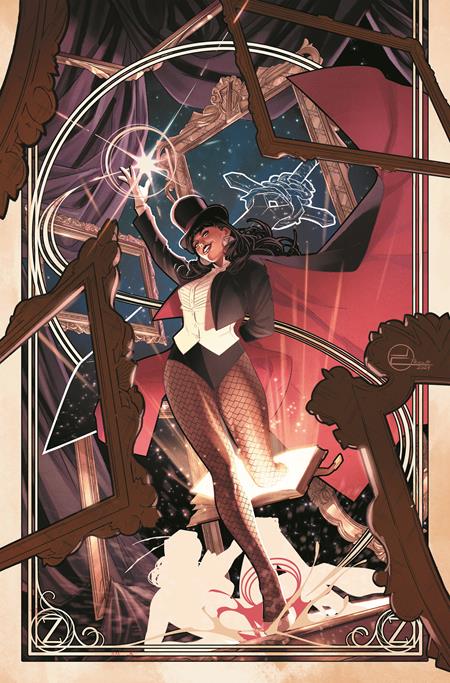 ZATANNA #1 (OF 6) CVR J INC 1:50 JAMAL CAMPBELL CARD STOCK VAR DC Comics Jamal Campbell Jamal Campbell Jamal Campbell PREORDER