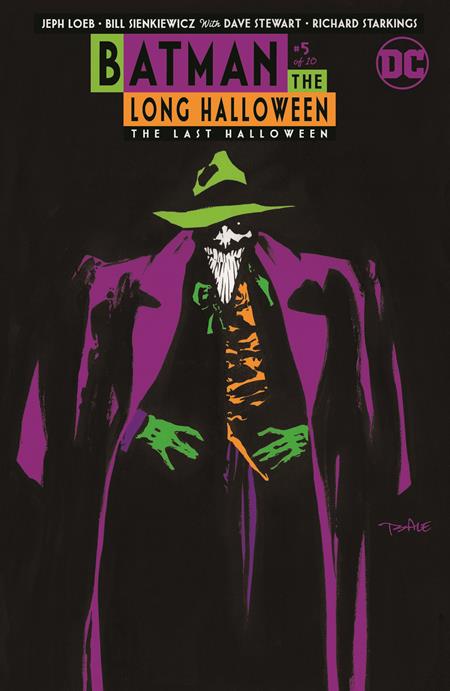 BATMAN THE LONG HALLOWEEN THE LAST HALLOWEEN #5 (OF 10) CVR A TIM SALE DC Comics Jeph Loeb Bill Sienkiewicz Tim Sale PREORDER