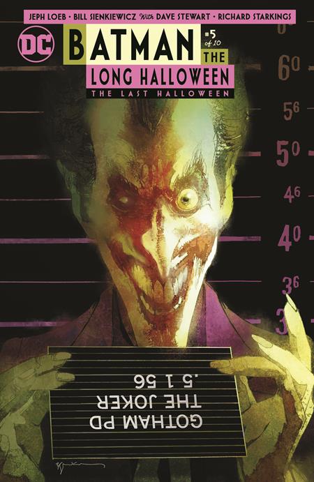 BATMAN THE LONG HALLOWEEN THE LAST HALLOWEEN #5 (OF 10) CVR B BILL SIENKIEWICZ CARD STOCK VAR DC Comics Jeph Loeb Bill Sienkiewicz Bill Sienkiewicz PREORDER