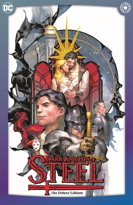 DARK KNIGHTS OF STEEL THE DELUXE EDITION HC BOOK MARKET YASMINE PUTRI CVR DC Comics Tom Taylor, Jay Kristoff, CS Pacat Various Yasmine Putri PREORDER