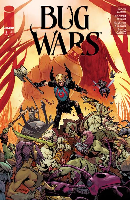 BUG WARS #1 (OF 6) CVR A MAHMUD ASRAR & MATTHEW WILSON (MR) Image Comics Jason Aaron Mahmud Asrar Mahmud Asrar, Matthew Wilson PREORDER