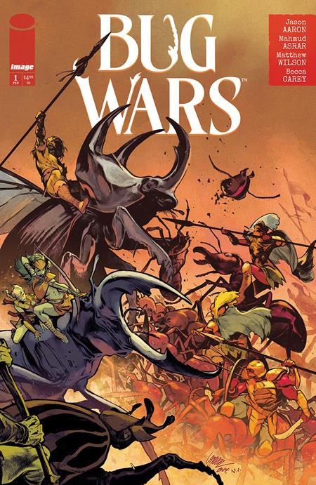 BUG WARS #1 (OF 6) CVR D INC 1:25 PEPE LARRAZ & MATTHEW WILSON VAR (MR) Image Comics Jason Aaron Mahmud Asrar Pepe Larraz, Matthew Wilson PREORDER