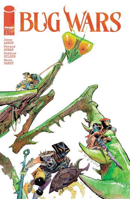 BUG WARS #1 (OF 6) CVR E INC 1:50 MATIAS BERGARA VAR (MR) Image Comics Jason Aaron Mahmud Asrar Matias Bergara PREORDER