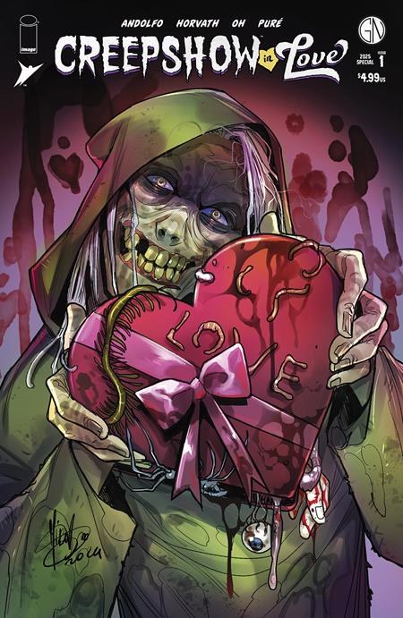 CREEPSHOW IN LOVE (ONE SHOT) CVR B MIRKA ANDOLFO VAR (MR) Image Comics Mirka Andolfo, Patrick Horvath, Yul-Pyeong Oh Mirka Andolfo, Patrick Horvath, Pure Mirka Andolfo PREORDER