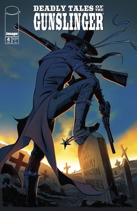 DEADLY TALES OF THE GUNSLINGER SPAWN #4 CVR A MARCIAL TOLEDANO VARGAS Image Comics Jimmy Palmiotti Chad Hardin Marcial Toledano Vargas PREORDER