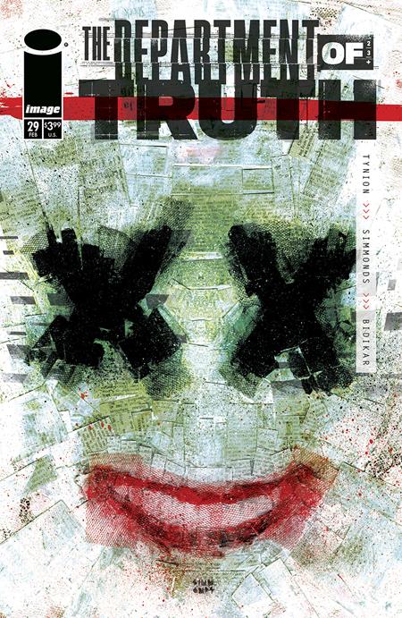 DEPARTMENT OF TRUTH #29 CVR A MARTIN SIMMONDS (MR) Image Comics James Tynion IV Martin Simmonds Martin Simmonds PREORDER