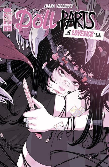 DOLL PARTS A LOVESICK TALE #3 (OF 4) CVR B LUANA VECCHIO KNIFE VAR (MR) Image Comics Luana Vecchio Luana Vecchio Luana Vecchio PREORDER