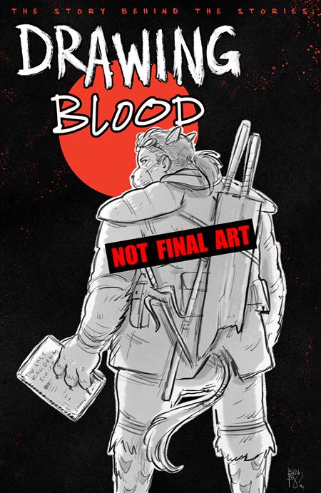 DRAWING BLOOD #10 (OF 12) CVR C BEN BISHOP HOMAGE VAR Image Comics Kevin Eastman, David Avallone Ben Bishop, Kevin Eastman, Troy Little, Jason Moore, Luis Delgado, Taylor Esposito Ben Bishop PREORDER