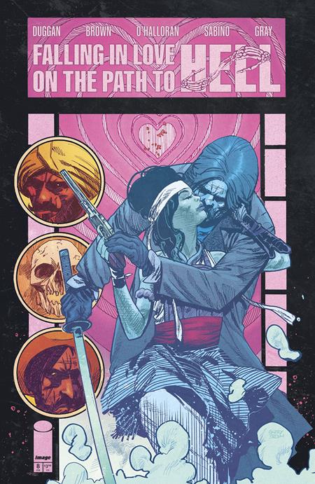 FALLING IN LOVE ON THE PATH TO HELL #8 CVR A GARRY BROWN (MR) Image Comics Gerry Duggan Garry Brown Garry Brown PREORDER