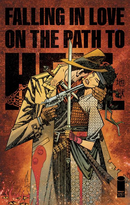 FALLING IN LOVE ON THE PATH TO HELL #8 CVR B INC 1:15 JOHN MCCREA VAR (MR) Image Comics Gerry Duggan Garry Brown John McCrea PREORDER