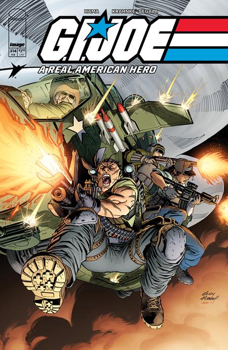 GI JOE A REAL AMERICAN HERO #314 CVR A ANDY KUBERT & LAURA MARTIN Image Comics Larry Hama Andrew Krahnke, Francesco Segala Andy Kubert, Laura Martin PREORDER