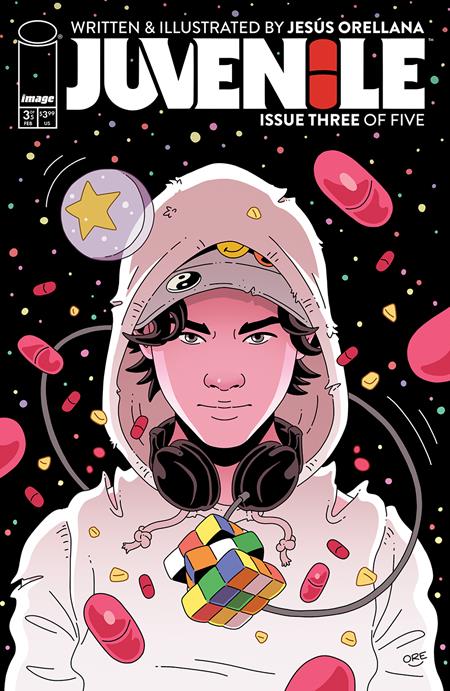 JUVENILE #3 (OF 5) CVR B JESUS ORELLANA RUBIKS CUBE VAR Image Comics Jesus Orellana Jesus Orellana Jesus Orellana PREORDER