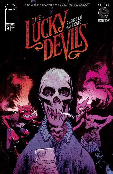 LUCKY DEVILS #2 (OF 9) CVR B JAMES HARREN VAR (MR) Image Comics Charles Soule Ryan Browne James Harren PREORDER