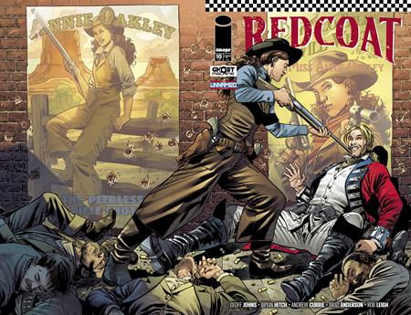 REDCOAT #10 CVR A BRYAN HITCH & BRAD ANDERSON WRAPAROUND Image Comics Geoff Johns Bryan Hitch, Andrew Currie, Brad Anderson Bryan Hitch, Brad Anderson PREORDER