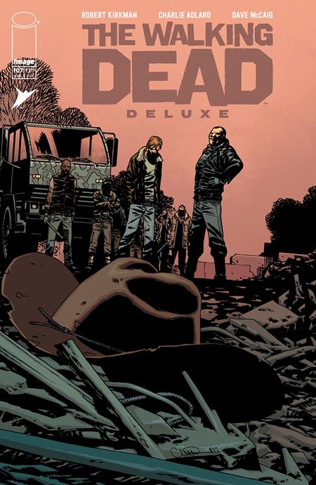 WALKING DEAD DELUXE #107 CVR B CHARLIE ADLARD & DAVE MCCAIG VAR (MR) Image Comics Robert Kirkman Charlie Adlard, Dave McCaig Charlie Adlard, Dave McCaig PREORDER