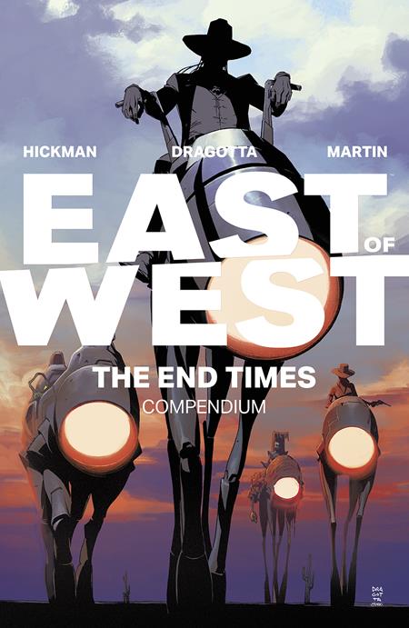 EAST OF WEST END TIMES COMPENDIUM TP Image Comics Jonathan Hickman Nick Dragotta Nick Dragotta PREORDER