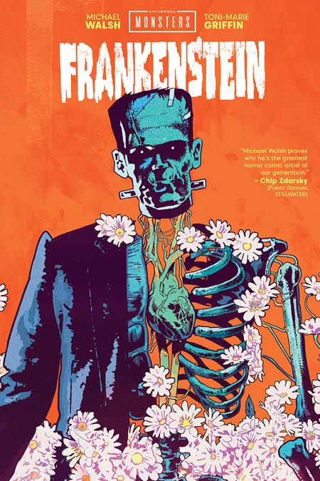 UNIVERSAL MONSTERS FRANKENSTEIN HC MICHAEL WALSH Image Comics Michael Walsh Michael Walsh, Toni-Marie Griffin Michael Walsh PREORDER