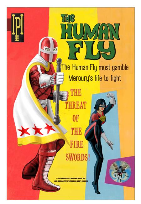 HUMAN FLY #3 (OF 4) CVR A JAN SCHERPENHUIZEN GOLD KEY 1960s GREEN HORNET HOMAGE (MR) IPI Comics Christopher Sequeira Jan Scherpenhuizen Jan Scherpenhuizen PREORDER