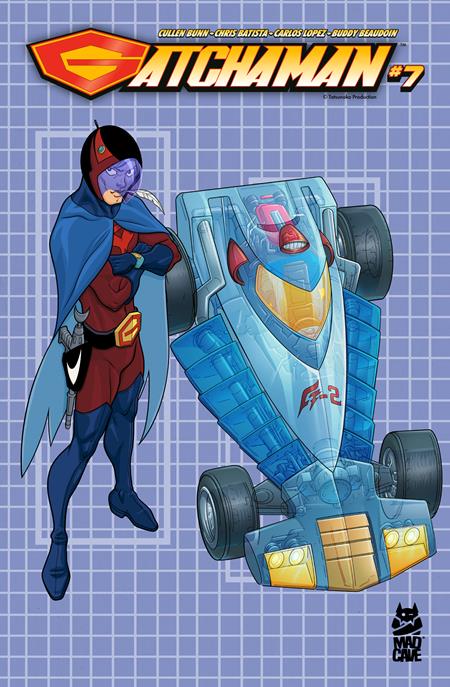 GATCHAMAN #7 CVR B CHRIS BATISTA BLUEPRINT JOE AND G-2 VAR Mad Cave Studios Cullen Bunn Chris Batista Chris Batista PREORDER