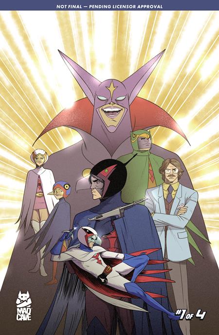 GATCHAMAN ONLY ONE EARTH #1 (OF 4) CVR B NUNO PLATI VAR Mad Cave Studios Tommy Lee Edwards Nuno Plati Nuno Plati PREORDER