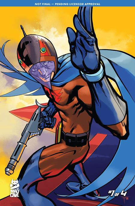 GATCHAMAN ONLY ONE EARTH #1 (OF 4) CVR C INC 1:10 ZACH HOWARD VAR Mad Cave Studios Tommy Lee Edwards Nuno Plati Zach Howard PREORDER