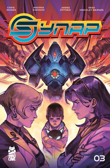 SYNAP #3 (OF 5) Mad Cave Studios Chris Moses Andrea Giannini Jessica Fong PREORDER